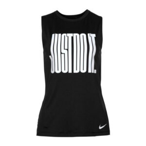 Women's Sleeveless T-shirt Nike W NP TANK JDI MUSCLE Bicoloured (Usa size)