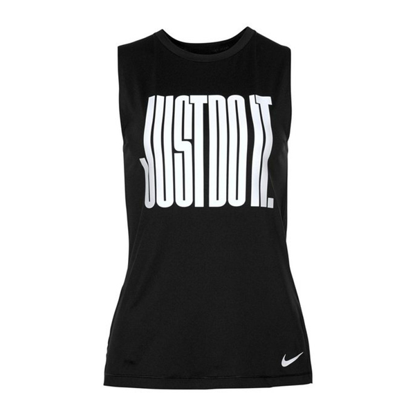 Women's Sleeveless T-shirt Nike W NP TANK JDI MUSCLE Bicoloured (Usa size)