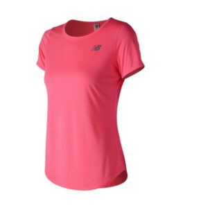 Women’s Short Sleeve T-Shirt New Balance Accelerate SS V2 Pink